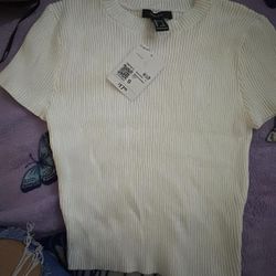 White Forever 21 Top