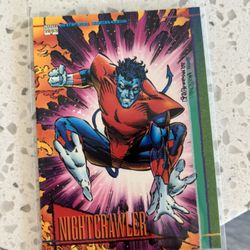 nightcrawler marvel trading card 1993