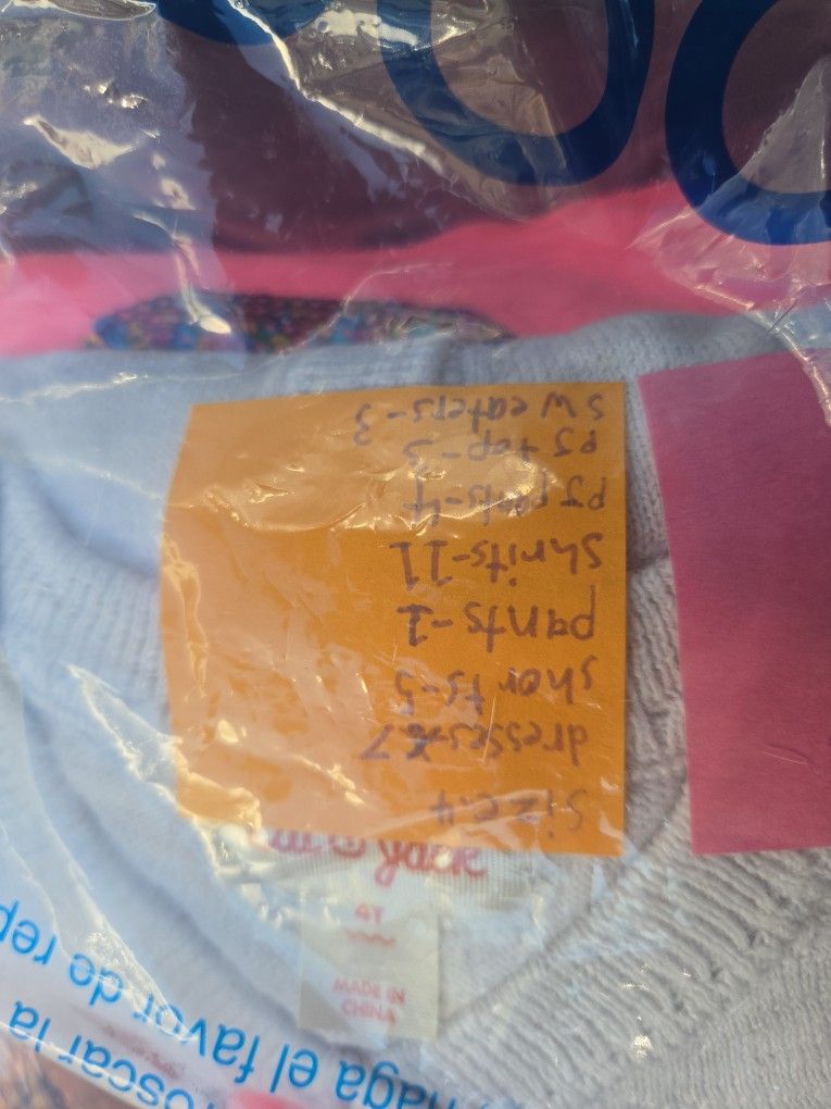 Size 4 Girl Clothing