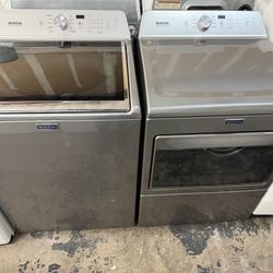 Maytag Washer And Maytag Electric Dryer 