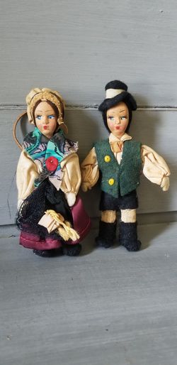 Vintage cultural dolls