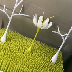 Baby bottle drying rack