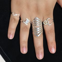 Anillos De Plata Mexicana 925 