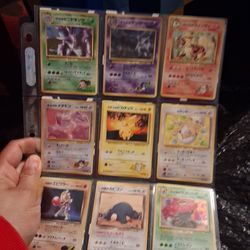 Pokemon cards 1996