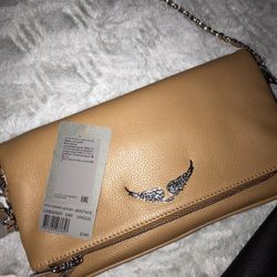 Light brown ZADIG $ VOLTAIRE handbag