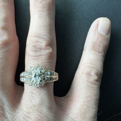 14 Carat Gold Diamond Ring