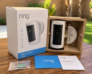 NEW Ring Outdoor Cam Plus Battery Security Camera 2K HD - Factory Sealed