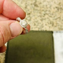 White Gold Diamond Ring