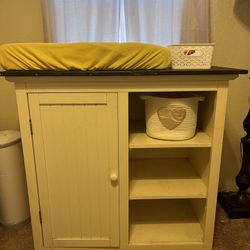 Changing Table Real Wood
