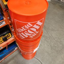 Home Depot 5 Gallon Buckets 4 For 4 Dollars 