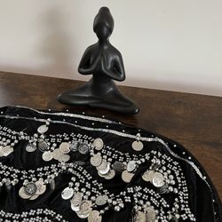 Belly Dancing Coin Hip Wrap/Skirt