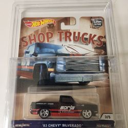 Hot Wheels Shop Trucks Borla '83 Chevy Silverado 