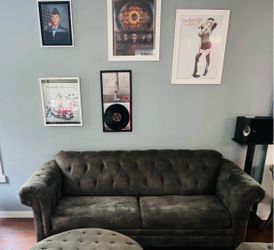 Sofa (clean, big, from Ashley I can deliver it locally)