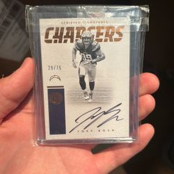 Joey Bosa Football Card