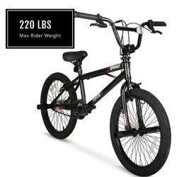 Hyper Bicycles 20" Boy's Spinner BMX Bike, Children Ages 8-13, Black