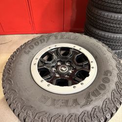 Sasquatch Rims And Tires. All 4 Or 5. Make A Reasonable Offer