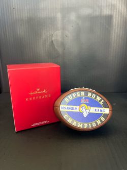 Hallmark Keepsake Ornament - LA Rams Super Bowl Champions