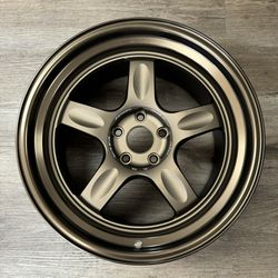 Volk 21C 18x9.5 +22/18x10.5 +30 5x112 Bronze (Brand New Set Of 4) A90 GR Supra