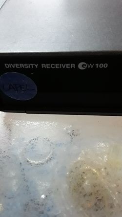 Senheisser diversity receiver ew100