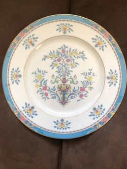 Lenox Blue Tree Dinner Plates