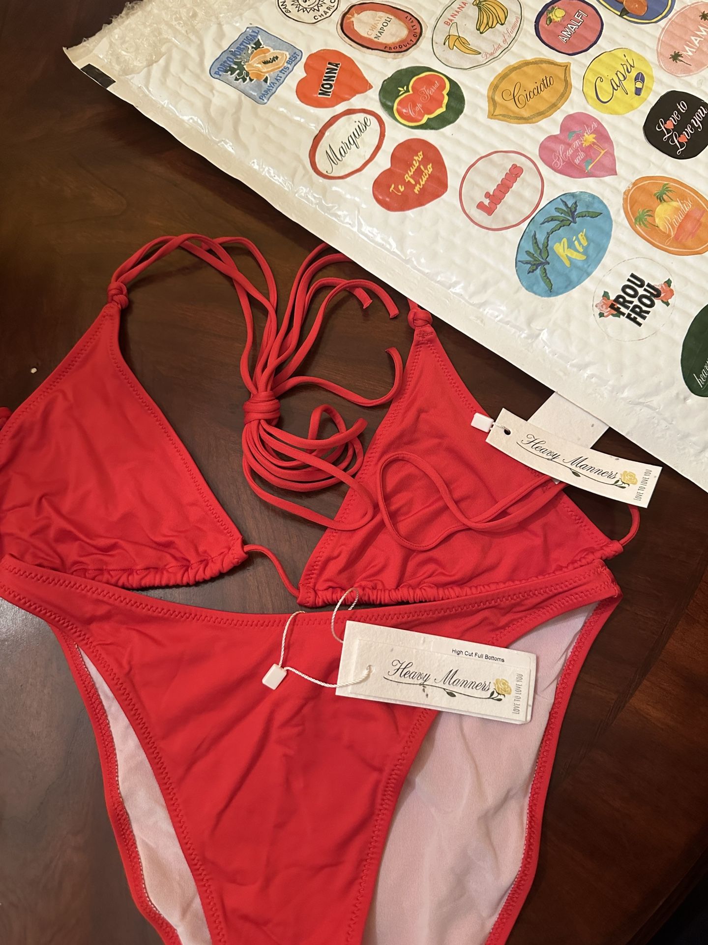 Brand New Red Bikini For Sale!