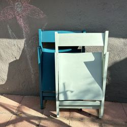 FREE: Two folding chairs