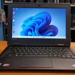 Lenovo ThinkPad 11E 20HT - Intel Celeron N3450, 128 GB SSD, 4 GB PC3 RAM, Windows & Cam, Windows 11

