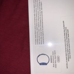 Apple Watch Series 6 Blue 40MM or 44MM have Both Sizes Unopened I’m Mobile I Can Come To You