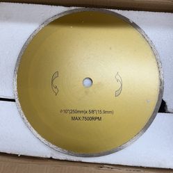 10” Tile Cutting Diamond Blade