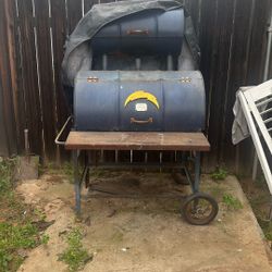 Custom Made Charger Bolt Grill & Smoker