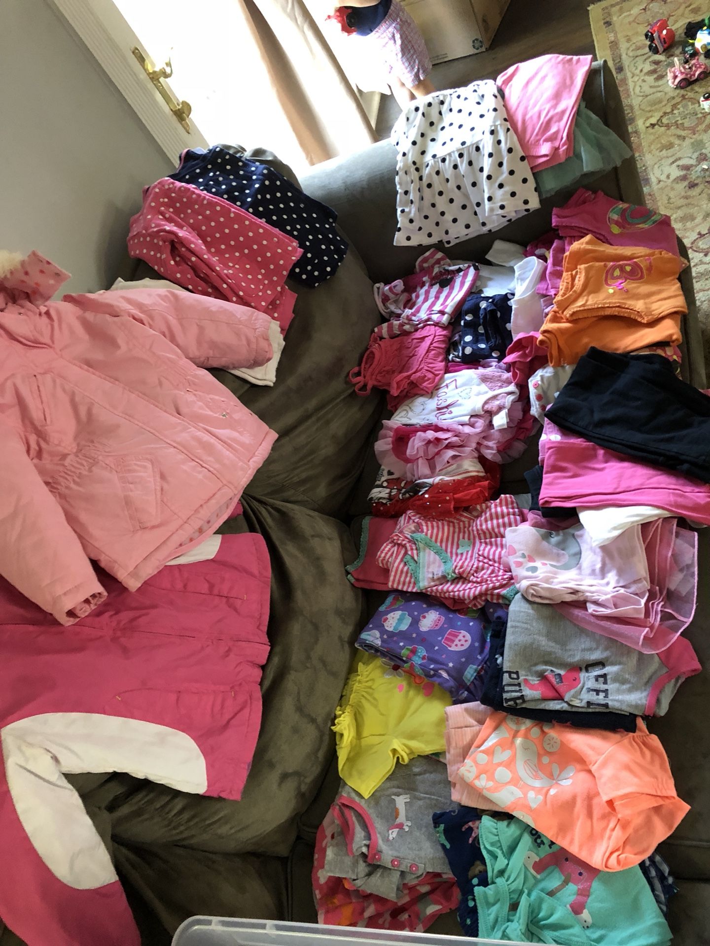 Lot of size 5 girl clothes
