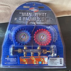 Uniweld RQS4L5HEZ 2 Valve Brass Manifold NEW!!!