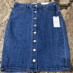 New JUDY BLUE LOS ANGELES women’s Size Small Denim Skirt  Originally $58.99