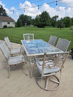 Nation table w/ 6 chairs