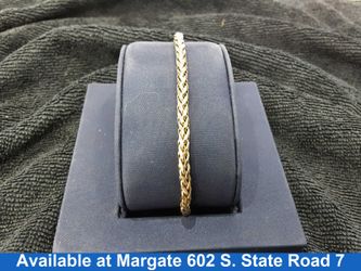 Woven Bracelet - Yellow Gold 10k (.417) 5.1 grams 8 inch