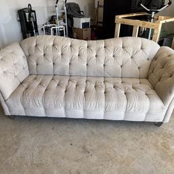 Tufted-Pintuck Elegant Sofa- Luxury Sophisticated style