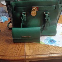 Michael Kors Handbag W/ Matching Wallet 