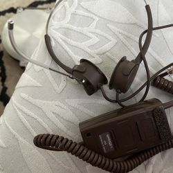 VTG Telephone Plantronic Starset Supra Communication Set