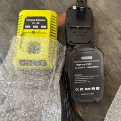 Lithium Batteries And Charger