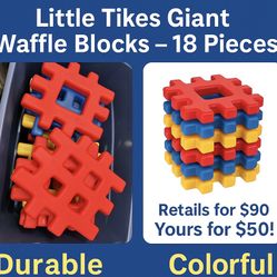 Little Tikes Giant Waffle Blocks
