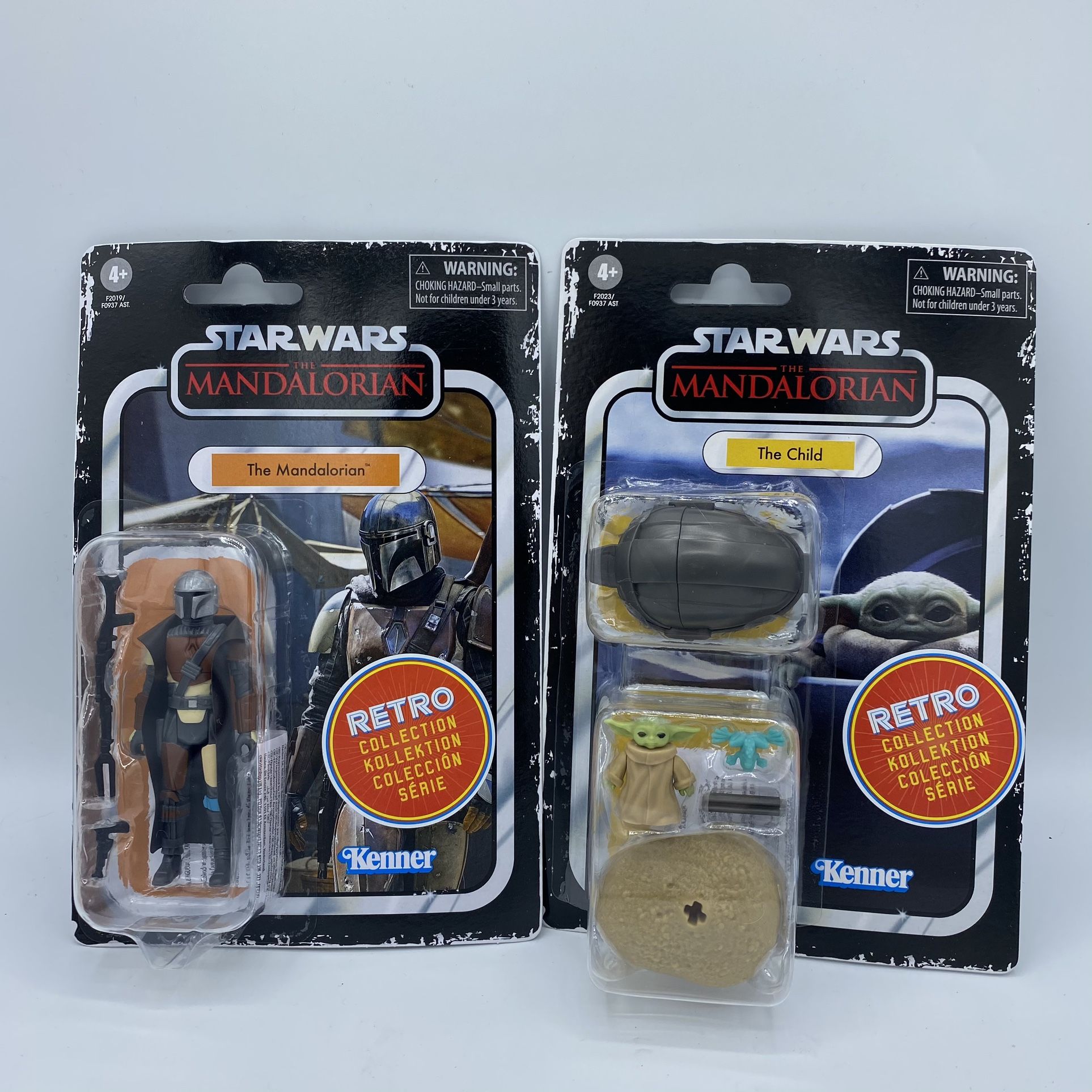 THE MANDALORIAN & THE CHILD RETRO COLLECTION STAR WARS NIB UNOPENED HASBRO