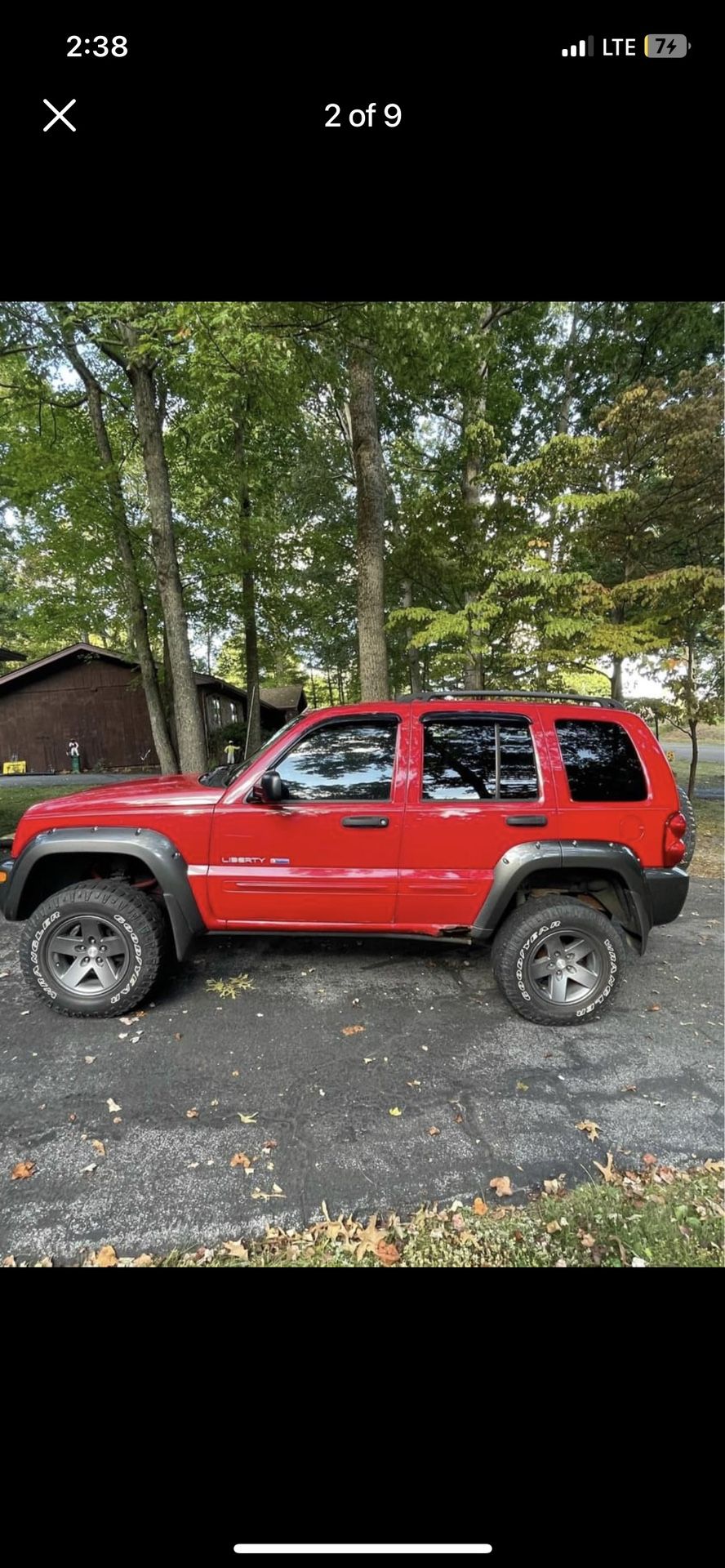 17” With Tires 255/75R17