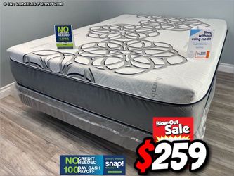 Queen Sky comfort bamboo cool gel memory Foam mattress