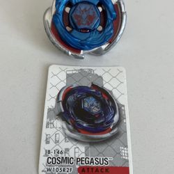 Beyblade Burst Cosmic Pegasus W105RF Metal Fury Takara Tomy Hasbro