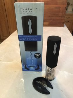 Rechargeable Wine Opener With LED Light
