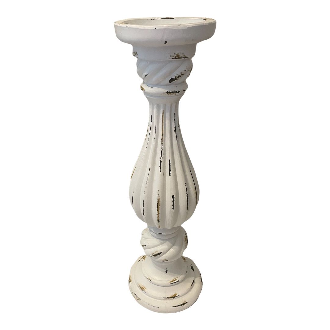 White Candle Pillar