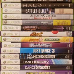 Xbox 360 Games  $10 Each Or 3 For $20