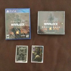 Project Warlock OST Bundle (Game + Soundtrack) PS4 Limited Run Games #394