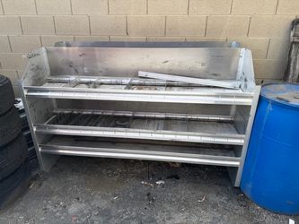 Utility van storage rack/shelving
