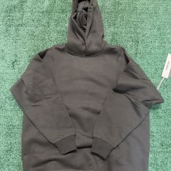 Essentials Relaxed off black hoodie